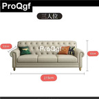 500usd Prodgf 1Pcs A Set Big Space Home Luxury Three People Seat Sofa