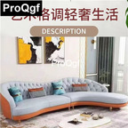 1100usd Prodgf 1Pcs A Set Big Space Home Luxury Corner Sofa