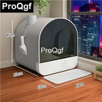 39usd Prodgf 1Pcs A Set Cat Litter Box Super Large Cat Toilet
