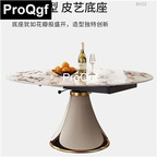 550usd Weibog 1Pcs A Set ins 130cm length Prodgf Luxury Home Dining Table