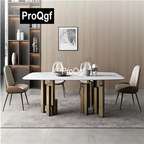 600usd Weibog 1Pcs A Set ins 140cm length Prodgf Luxury Home Dining Table
