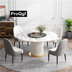 500usd Weibog 1Pcs A Set ins 130cm length Prodgf Luxury Home Dining Table (no turnable)