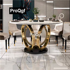 600usd Weibog 1Pcs A Set ins Prodgf Luxury 120cm length Dining Table(no turnable)