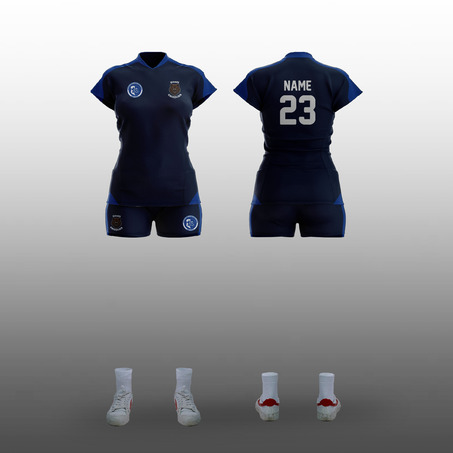 Girls Volleyball Kit  and Warm up top 女装排球服和训练夹克-2