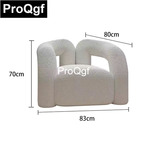120usd Prodgf 1Pcs A Set Nordic Fake Sheep Hot Single Sofa