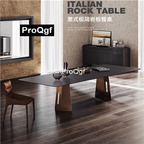 600usd Prodgf 1Pcs A Set 130cm length Italian Style Minshuku Dining Table