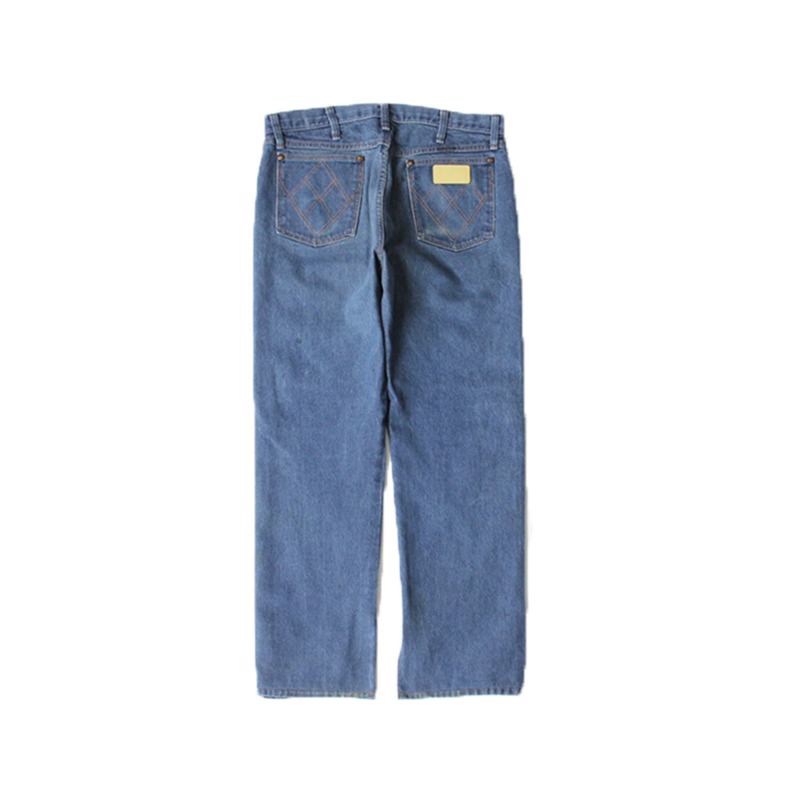 SEVEN BY SEVEN 21AW REWORK DENIM PANTS-DIAMOND PATTERN