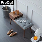 300usd Prodgf 1Pcs A Set ins Wood Leather Home Minshuku Storage Stool Bench