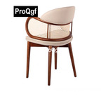 180usd Prodgf 1Pcs ins Light Luxury Rattan Wood Dining Chair