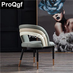 130usd Prodgf 1Pcs ins Light Luxury Classic Rainbow Dining Chair