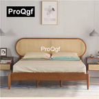 700usd Prodgf 1Pcs A Set Light Luxury 180*200cm Rattan Wood Bedroom Bed
