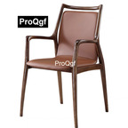 160usd Prodgf 1Pcs A Set Light Luxury Traditional Leather Wood Dining Chair