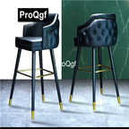 150usd Prodgf 1Pcs A Set Light Luxury Traditional Leather Bar Chair