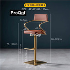 200usd Prodgf 1Pcs A Set ins Warm Modern Designer Fashion Bar Chair