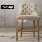 250usd Prodgf 1Pcs A Set ins American Style Wood Bar Chair