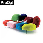 1300usd Prodgf 1Pcs A Set ins Simple Life Yours Home Luxury Rainbow Sofa