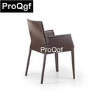 160usd Prodgf 1Pcs A Set ins Nordic Designer Luxury Leather Dining Chair