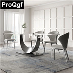 399usd Prodgf 1Pcs A Set ins Castle Classic Morning Moon Shape 130cm length Dining Table