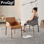 110usd Prodgf 1Pcs A Set ins Simple Luxury Home Leather Dining Chair