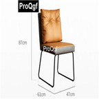 76usd Prodgf 1Pcs A Set ins Simple Luxury Rare Dining Chair