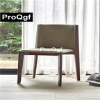 150usd Prodgf 1Pcs A Set ins Romantic Minshuku Wood Leather Dining Chair