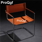 150usd Prodgf 1Pcs A Set ins Romantic Minshuku Leather Dining Chair