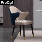 90usd Prodgf 1Pcs A Set ins Romantic Minshuku Leather Dining Chair