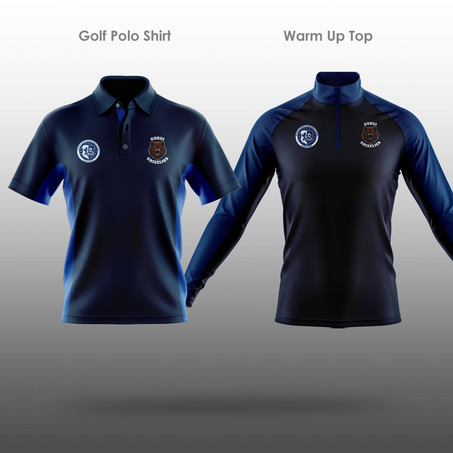 Golf Polo Shirt and Warm up top 短袖Polo衫和训练夹克