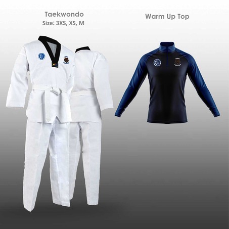 Taekwondo uniform and Warm up top 跆拳道服和训练夹克-2
