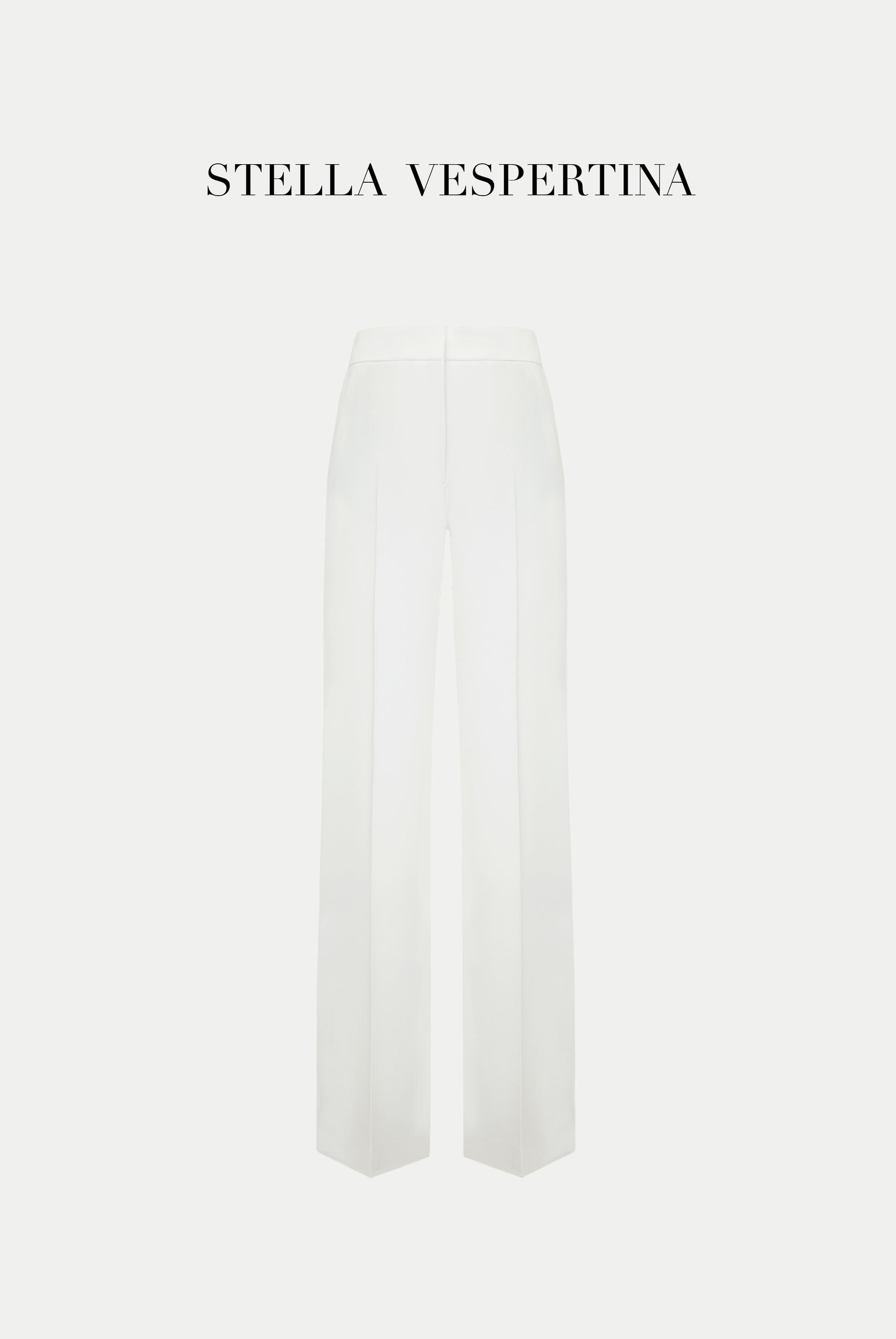 修身直筒长裤-3