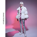 PANTTERFLY2021冬款立领时尚宽松羽绒服外套