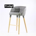 120usd Prodgf 1Pcs A Set Designer Minimalist Wood Bar Chair