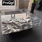 750usd Prodgf 1Pcs A Set ins Minshuku Hand Sea wave Coffee Table