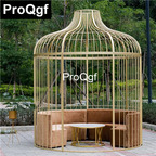 500usd Prodgf Pcs A Set ins Bird Cage Shape Coffee Sofa