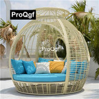1500usd Prodgf Pcs A Set ins Cage Bird Shape Rattan Bed