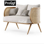 500usd Prodgf 1Pcs A Set ins Luxury Modern Rattan Sofa