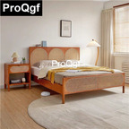 600usd Prodgf 1 Set ins Hotel Minshuku Home Rattan Bedroom Bed