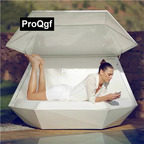 2300usd Prodgf 1Pcs A Set ins Hot Light Luxury Swimming Pool Side Bed