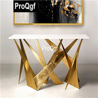 1200usd Prodgf 1Pcs A Set ins Creative Luxury Living Room Console Table