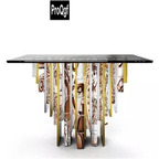 3999usd Prodgf 1Pcs A Set ins Luxury Home People Dining Table