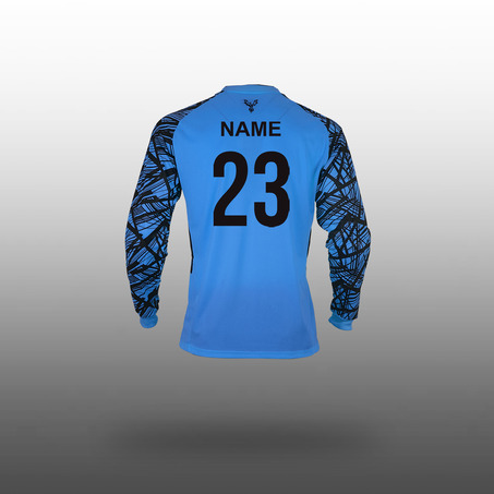 Unisex Goal Keeper Shirt - Blue 男/女装守门员上衣 (蓝色）-3