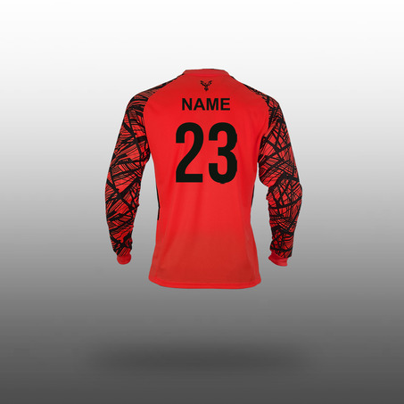 Unisex Goal Keeper Shirt - Red 男/女装守门员上衣 (红色）-3