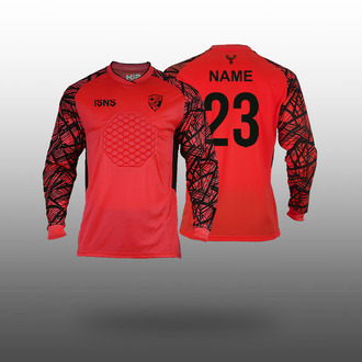 Unisex Goal Keeper Shirt - Red 男/女装守门员上衣 (红色）