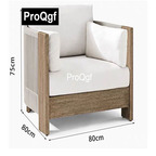400usd Prodgf 1Pcs A Set ins Luxury Wood Lounge Chair