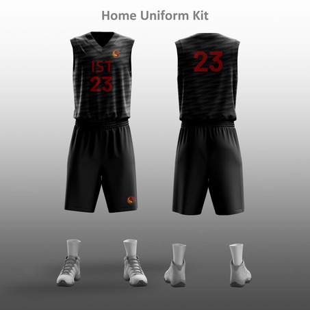 IST Boys Basketball Uniform Kit 男装篮球服全套