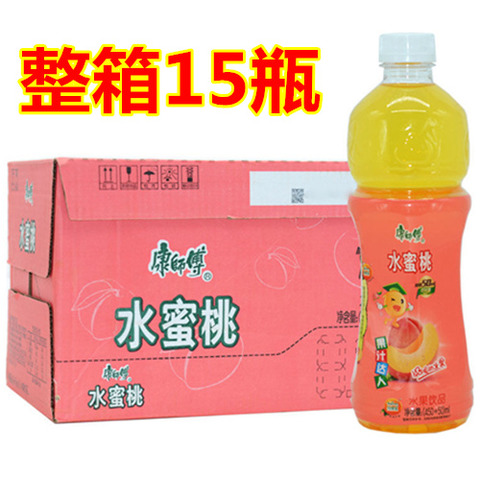 康師傅 水蜜桃 500ml*15瓶  康师傅水蜜桃-2