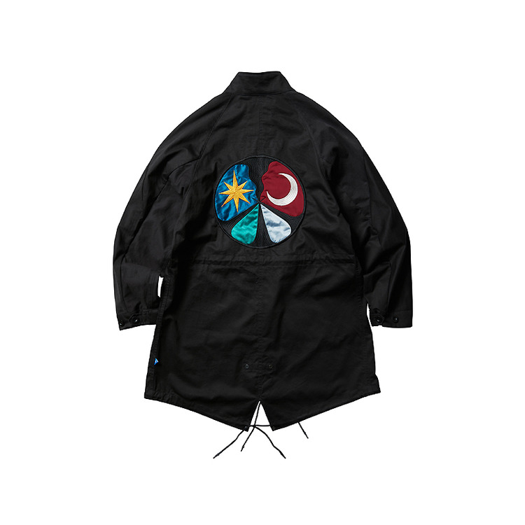 Liberaiders PATCHWORK FIELD COAT