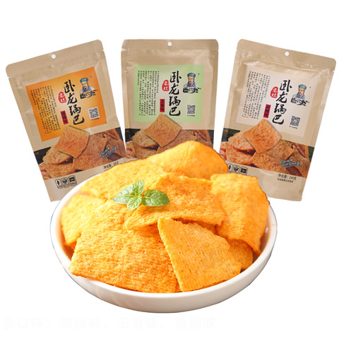 卧龙锅巴爆辣味200克-13