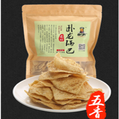 卧龙锅巴爆辣味200克-10