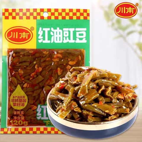 川南 红油虹豆 红油豇豆 120g